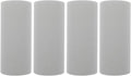 Tier1 10 Micron 10 Inch x 4.5 Inch | 4-Pack Spun Wound Polypropylene Whole by Tier1