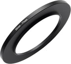 55mm to 77mm Step-up Adapter Rings Filter Adapter Black Metal Step Down Filter by Unknown
