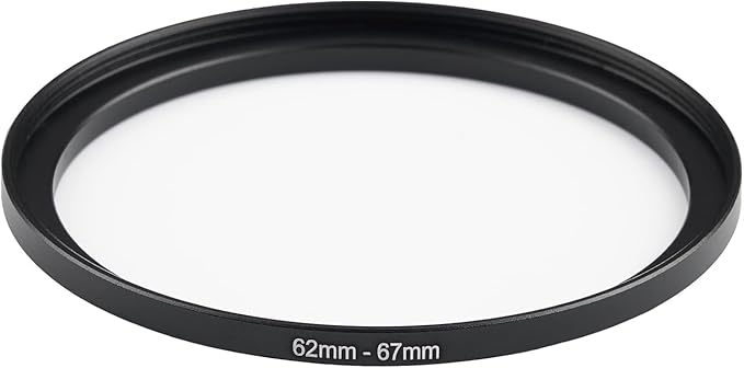 62mm Lens to 67mm Camera Lens Adapter 62mm to 67mm Step Up Ring Adapter Ring - Image 2