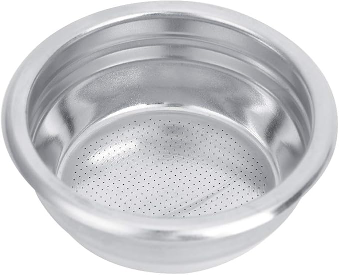 Coffee Filter Basket, 58mm Single Double Porous Filter Bowl Basket Semi by Unknown