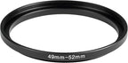 49-52mm Metal Step-Up Ring Adapter Compatible - Image 2