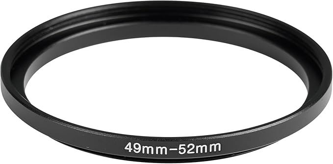 49-52mm Metal Step-Up Ring Adapter Compatible - Image 2