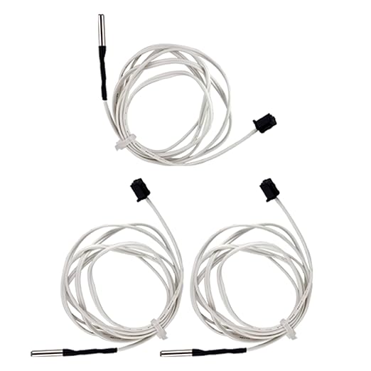 3Pcs 3D Printer HT-NTC100K Thermistor, Ender 3 Thermistor Upgrade NTC 100K 3950 by TIEXYE