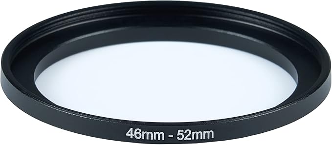 46mm to 52mm Step-Up Ring Filter Adapter - Image 2