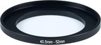 40.5mm to 52mm Step-Up Ring Filter Adapter - Image 2