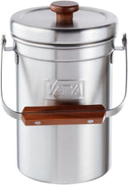 Vatya Stainless Steel Kitchen Compost Bin by Vatya