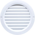 VENTS-US - 4" White Round Plastic Vent Cover - Compatible with 4 Inch Diameter - Image 6