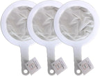 Kitchen Ultra-Fine Nylon Mesh Strainer Plastic Sieve Fine Mesh Filter Spoon by SashaSquare