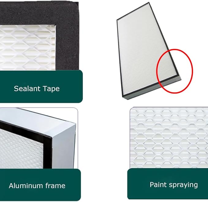 Replacement HEPA Filter for Air Flow Clean Bench 46 x 22 x 2.7 inch FFU - Image 7