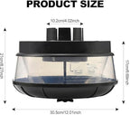 Universal Air Pre-Cleaner Assembly 4 Inch Intake Inlet Pre Filter Sand Rain Cup - Image 3