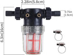 3/4''1/2''hose barb filter, sedimentation filter accessories - Image 4