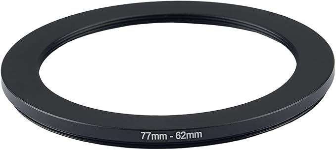 77mm Lens to 62mm Camera Lens Adapter 77mm to 62mm Step Down Ring Adapter Ring - Image 2