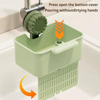 2Pcs Kitchen Sink Strainer Drainer Basket - Image 3