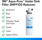 3M Aqua-Pure 3M FF100 Under Sink Drinking and Cooking Water Filter System - Image 6