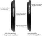 95 to 77mm Metal Step Rings, 95mm to 77mm Step Down Ring Filter Ring Adapter - Image 7