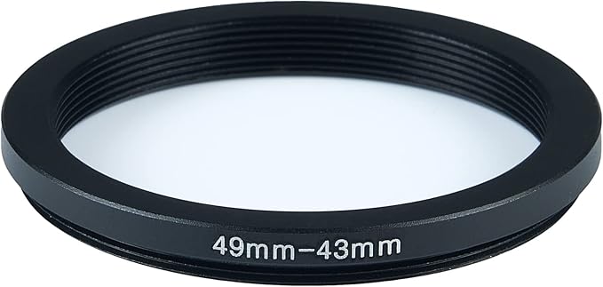 49mm to 43mm Step-Down Ring Filter Adapter - Image 2
