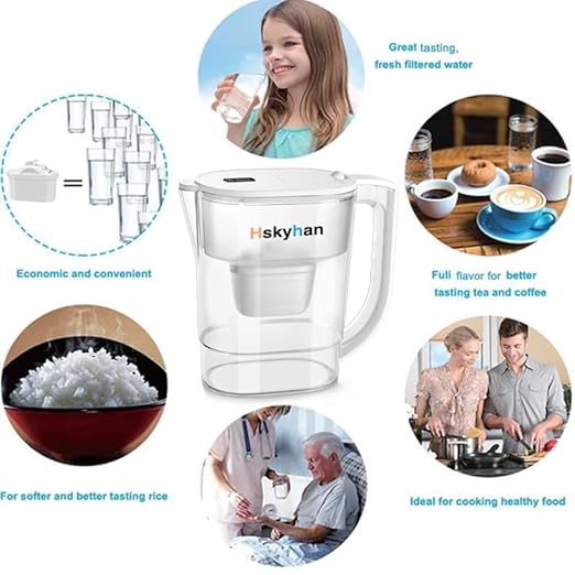Hskyhan Alkaline Water Filter Pitcher - Image 5