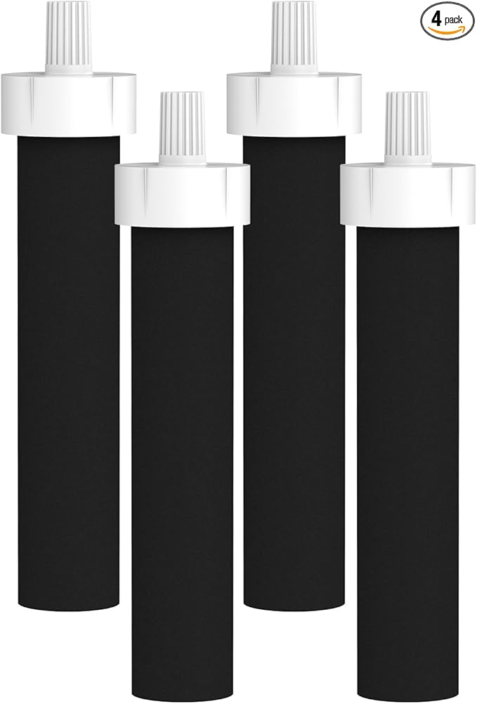 GLACIER FRESH Water Bottle Filters, Replacement by GLACIERFRESH