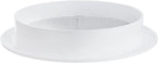 White 5" Inch Round Ventilation Grille - Image 6
