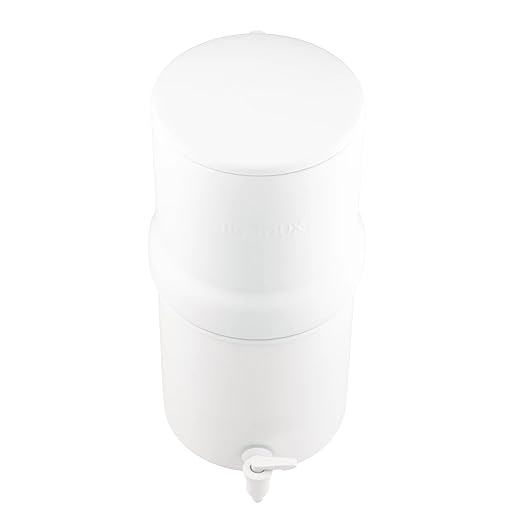 Boroux Compact Gravity-Fed Countertop Stainless Steel Water Filter System | 1.8 - Image 3