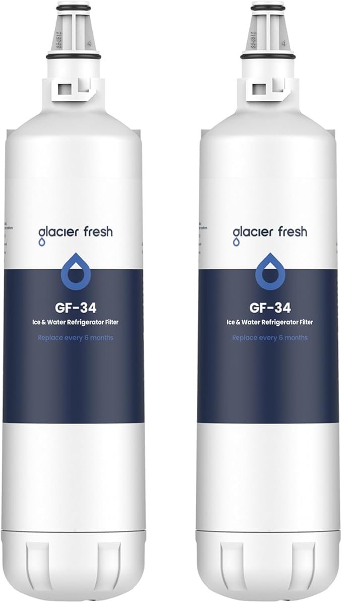 GLACIER FRESH Replacement for 7012333 Ice Maker Water Filter, Compatible by GLACIERFRESH