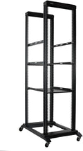 Raising Electronics Server Rack Open Frame Rack 4 Post 19 inch Adjustable by RAISINGELECTRONICS