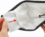 100 Pcs Activated Carbon PM2.5 Mask Filter Paper 5 Layers Replacement PM 2.5 - Image 4