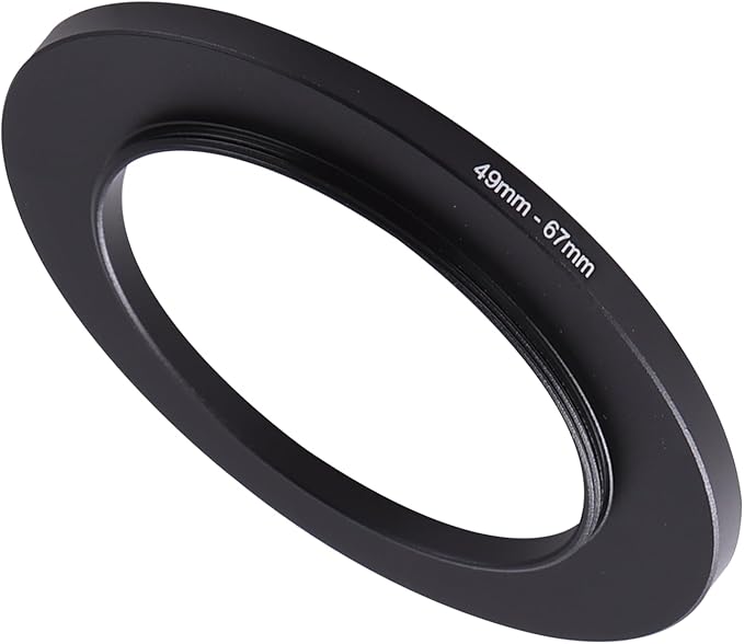 49-67mm Step-Up Ring Adapter, 49mm to 67mm Step Up Filter Ring by NFODCeilingFanWithLights