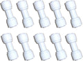 1/4 inch O.D. Tube Straight Union Quick Connect fittings RO Water Filters set by YZMSZ