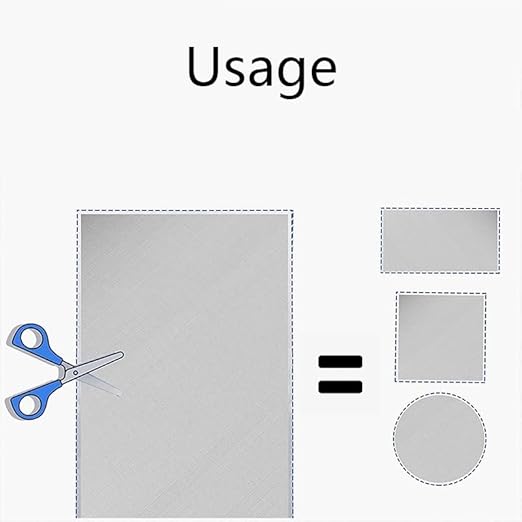 1pc Mesh Filtration Wire Screen, 4 Mesh Size 7.5-100cm Weave Wire Mesh Sheet - Image 4