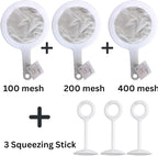 Kitchen Ultra-Fine Nylon Mesh Strainer I Filter Spoon Sieve - Image 2