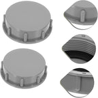 DOITOOL 18pcs Pp Pipe Caps for Drainage Caps for Waste Processing Easy - Image 3