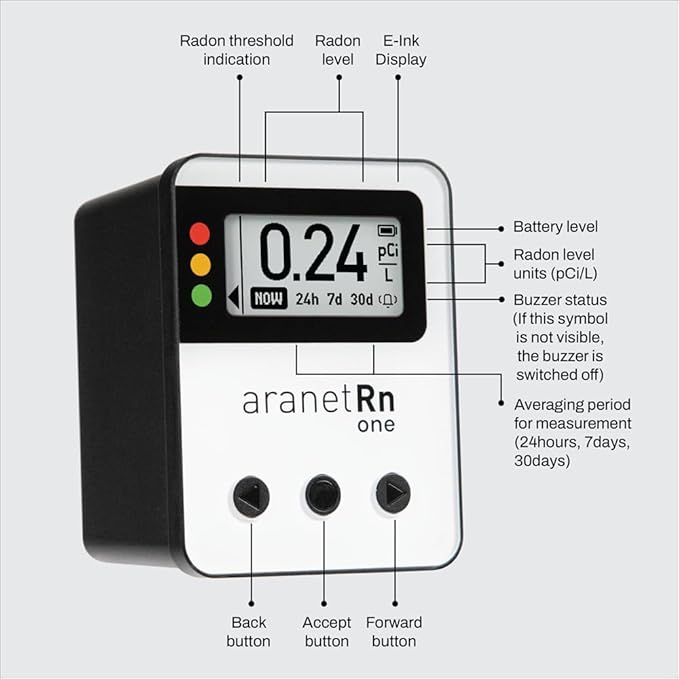 Radon One – Fast Home Radon Detector - Image 4