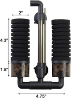 AQUANEAT Air Driven Sponge Filter, Quiet Aquarium Filter - Image 2