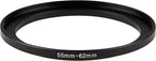 55-62mm Metal Step-Up/Down Ring Adapter Compatible - Image 2