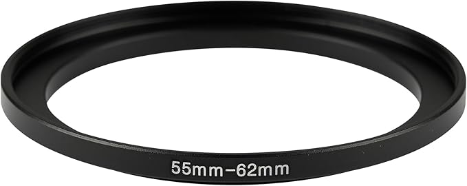 55-62mm Metal Step-Up/Down Ring Adapter Compatible - Image 2