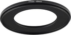 77mm to 49mm Step Up Ring Filter Adapter Black Metal Step up Adapter Rings by Unknown