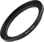 52mm to 62mm Step Up Ring Filter Adapter Black Metal Step up Adapter Rings by Unknown