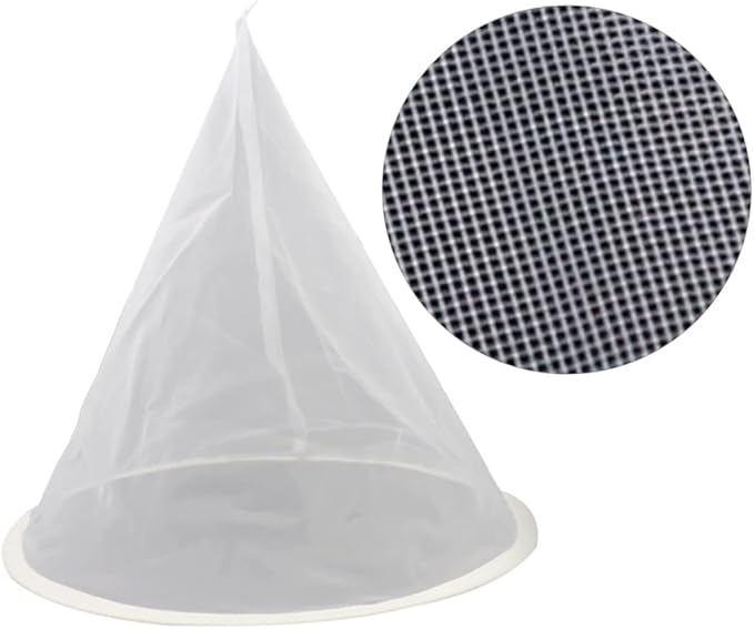 SECFOU 2pcs Fine Gauze Mesh Honey Strainer Filter Net - Image 2