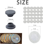 100PCS Self Healing Injection Ports and 120PCS Synthetic Filter Stickers - Image 2