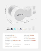 VEVOR Faucet Mount Water Filter, Horizontal Water Purifier - Image 7
