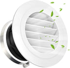 Soffit Vents 8 Inch, Round Exhaust Air Vent Cover by Unknown