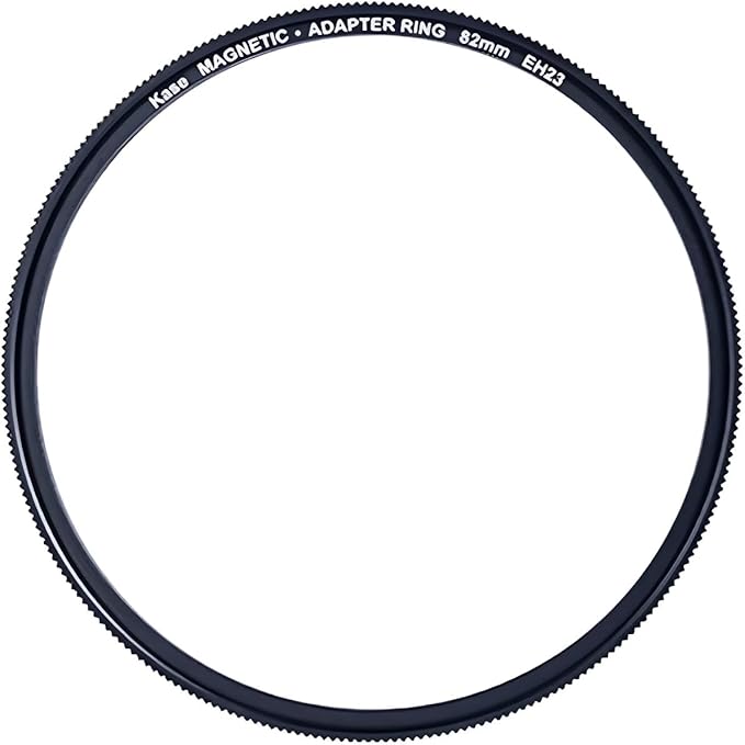 Kase 82mm Magnetic Adapter Ring, Aviation Aluminum 0.5s Snap-On Frame by KaseFilter