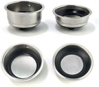 2-Pack Pressurized Coffee Filter Basket 51mm Portafilter Basket - Image 2