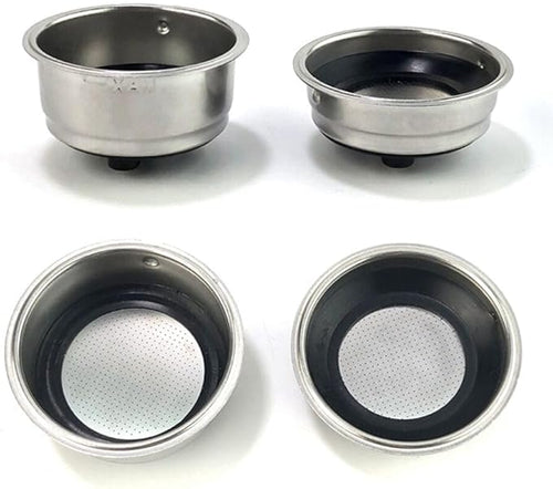 2-Pack Pressurized Coffee Filter Basket 51mm Portafilter Basket - Image 2