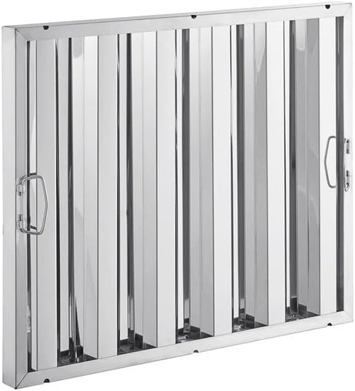 25" x 20" Stainless Steel Commercial Hood Filter – Dishwasher Safe, Welded by Allmont