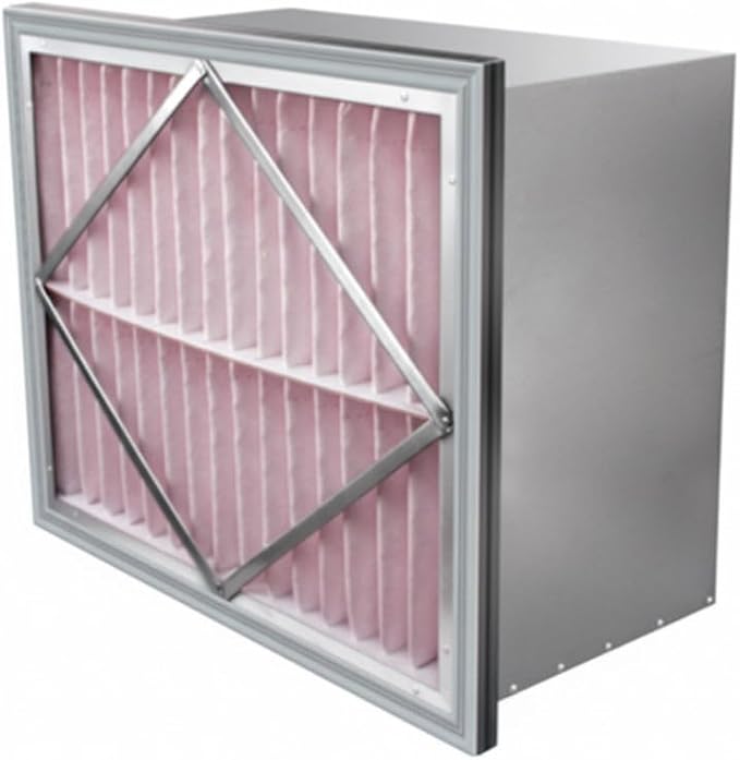 RIGID-PACK 20x20x12 Rigid Box Air Filter – MERV 14/95% ASHRAE HVAC Filter – - Image 4