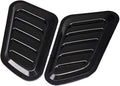 2Pcs ABS Car Air Flow Intake Hood Scoop Vent Bonnet Cover Universal DIY by Unknown