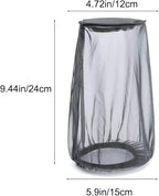 Black Air Intake Filter Sock Cover, Air Cleaner Protective Cover, Motorcycle - Image 4