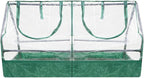 Zenport SH3212A+BTP Garden Raised Bed and Cold Frame Greenhouse Cloche by Zenport